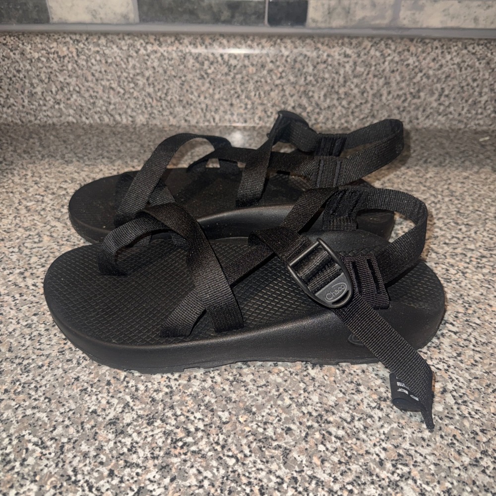 Chaco Z Cloud Mens Black Sport Sandals Hiking Outdoor Comfort Size 10